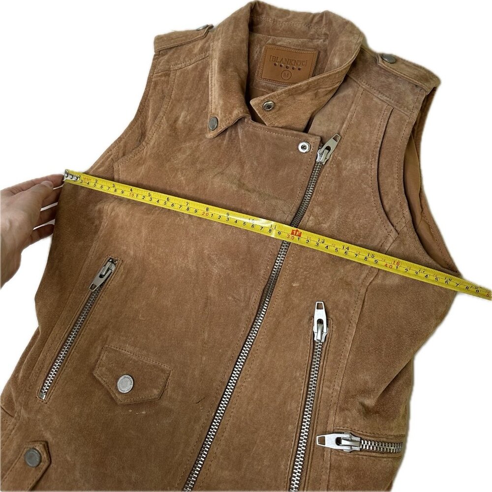 Blank NYC Tan Suede Vest - Picture 9 of 10